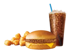 Plain Cheeseburger Combo