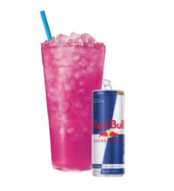 Dragon Fruit Recharger with Red Bull
