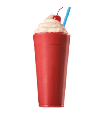 Red Velvet Cake Batter Shake