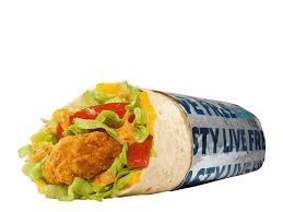 Cheesy Baja Crispy Tender Wrap